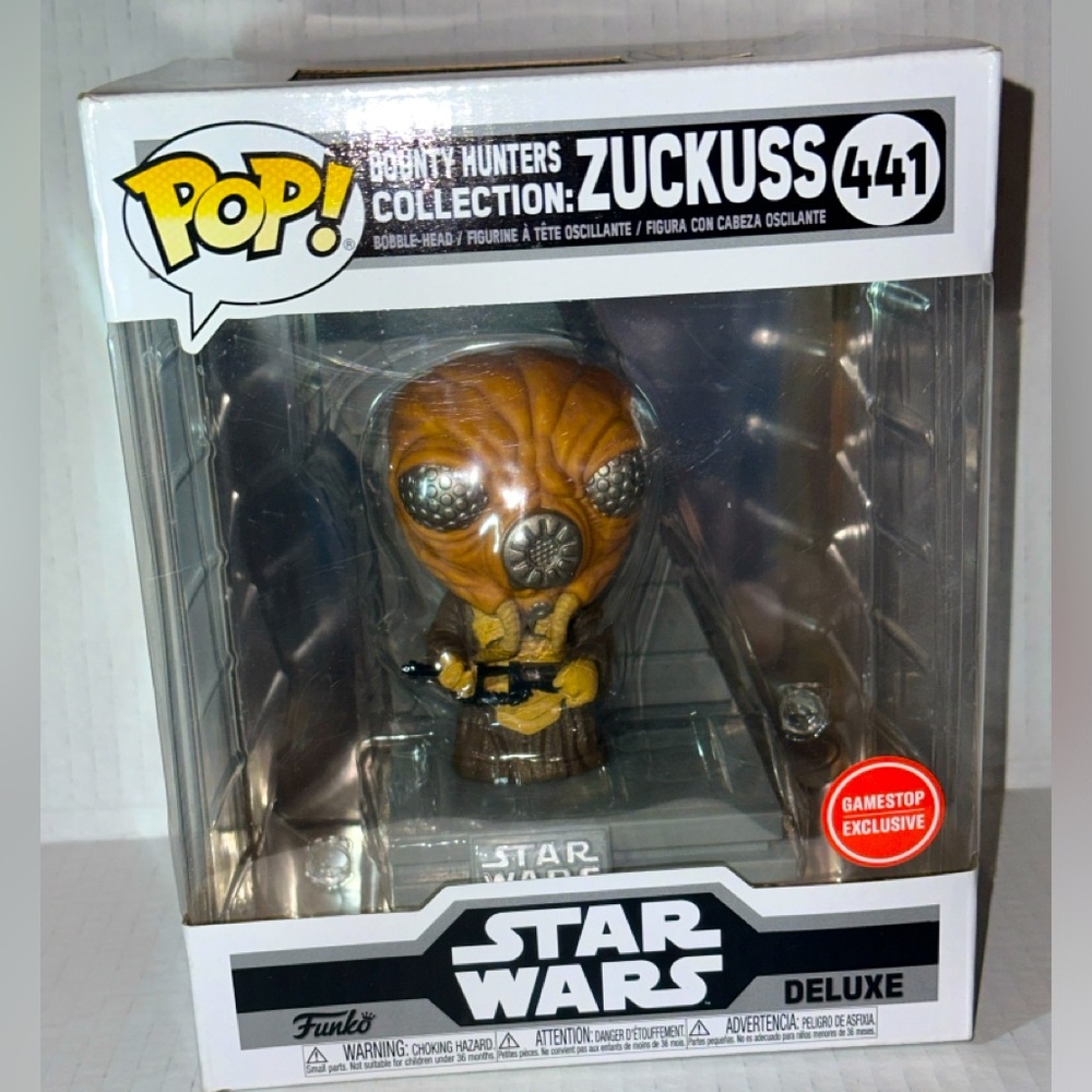 Star Wars Episode V: The Empire Strikes Back Zuckuss Bounty Hunters Deluxe Pop!
